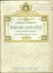 Giordano - Madame Sans-Gene