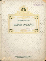 Giordano - Madame Sans-Gene