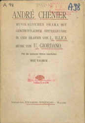 Giordano - Andre Chenier