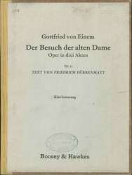 Einem - Besuch der alten Dame