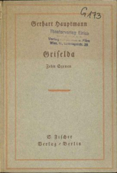 Hauptmann - Griselda