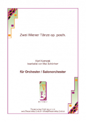 Zwei Wiener Tänze op. posth.