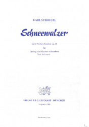 Schriebl Karl - Schneewalzer op. 71