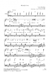 Melody in love (Ausgabe für Zither)
