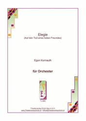 Elegie (Auf den Tod eines Freundes)