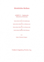 Schaper Heinz - Bielefelder Reihen - Audite I - Studien für Akkordeon-Orchester - Heft 4