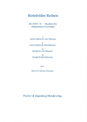 Schaper Heinz - Bielefelder Reihen - Audite II - Studien für Akkordeon-Orchester - Heft 1