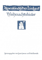 Alpenländisches Liedgut (blaue Mappe)