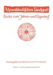 Alpenländisches Liedgut (rote Mappe)